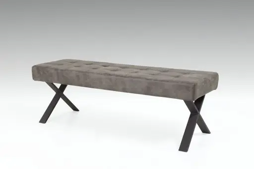 Sitzbank - Stoff, Vintage braun