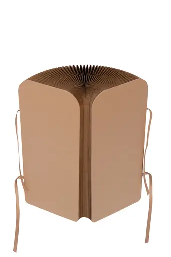 Sitzhocker - DH ca. 36x42 cm, Braun