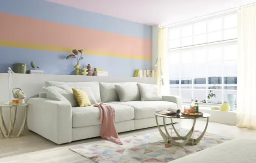 Big Sofa JOVIN - Stoff, Beige