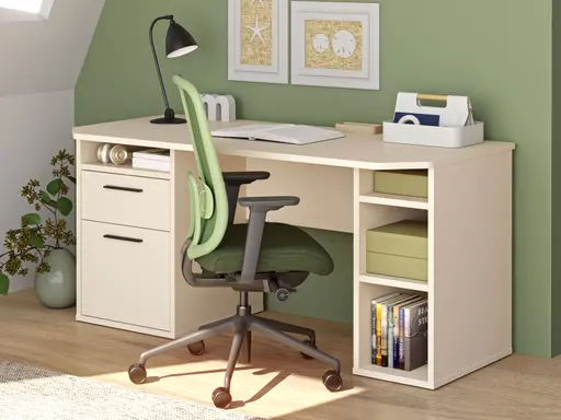 Schreibtisch- LB ca, 160x72 cm, Sand