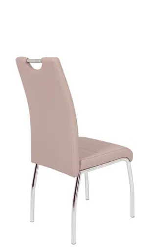 Stuhl - Kunstleder, Cappuccino