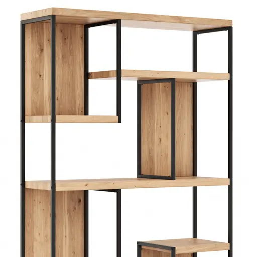 Regal Farmingdale - Eiche massiv, legno