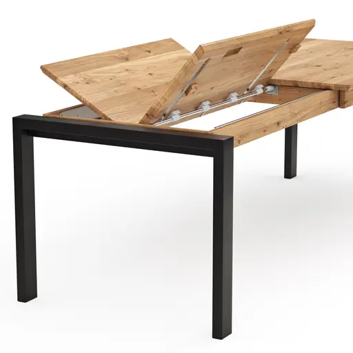 Esstisch Farmingdale - ausziehbar, LB ca. 140x90 cm, Eiche massiv, natur geölt