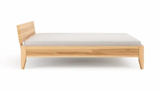 Bettgestell 1660 - Liegefläche ca. 180x200 cm, Kernbuche massiv, geölt