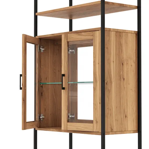 Raumteiler Farmingdale - Eiche massiv, natur geölt