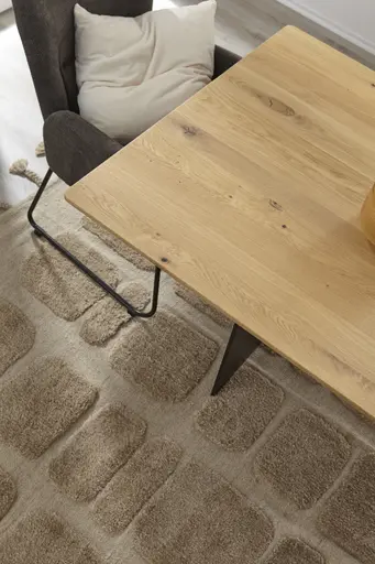 Esstisch Tucson - LB ca. 200x95 cm, Wildeiche massiv