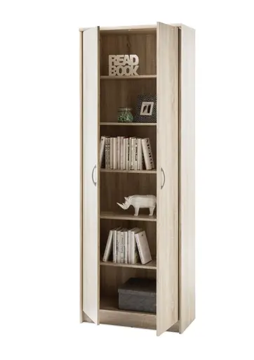 Hochschrank - B ca. 72 cm, Sonoma Eiche Nachbildung