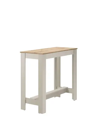 Bartisch - LB ca. 115x50 cm, Evoke Eiche Nachbildung, Kaschmir