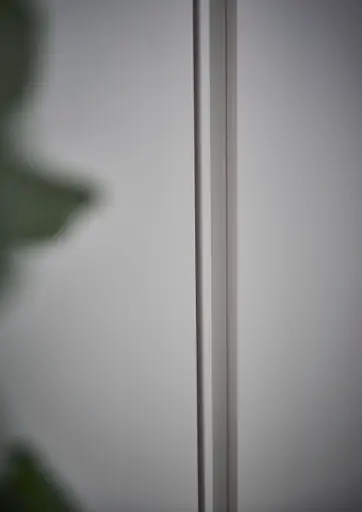 Drehtürenschrank Loretto - B ca. 280 cm, Melamin matt, Weiß