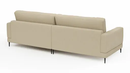 Sofa Janne - 3-Sitzer, Stoff, Sand