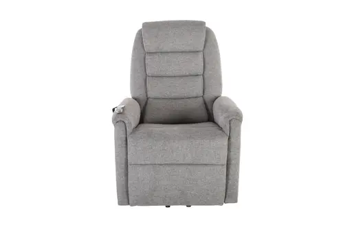 TV-Sessel MYRON - Aufstehhilfe, Relaxfunktion, Stoff, Grau