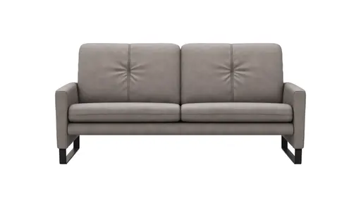Sofa Tenero - 2,5-Sitzer, Stoff, Grau