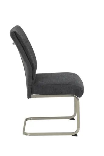 Freischwinger - Stoff, Anthrazit