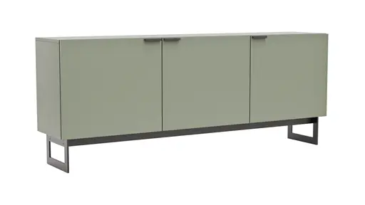 Sideboard 4450 - Lack, Olivgrün