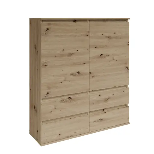 Highboard - B ca. 116 cm, Artisan Eiche Nachbildung
