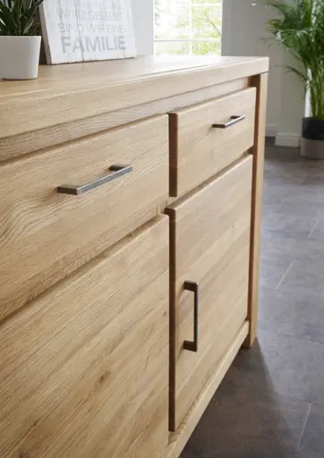 Sideboard Farmingdale - Eiche massiv, natur geölt