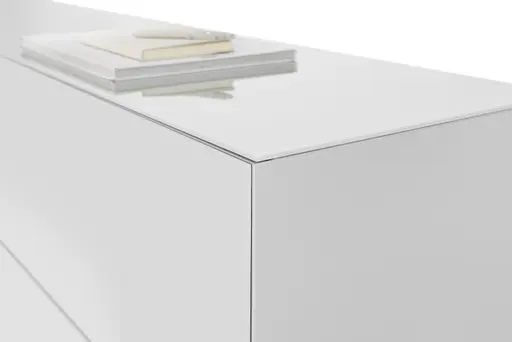 Lowboard - B ca. 181 cm, Weiß