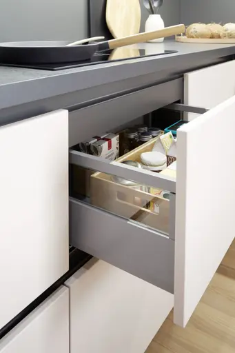 L-Küche 54.160 CO 6 522, Zartrose samtmatt 