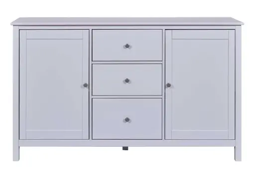 Kommode - B ca. 160 cm, Weiß