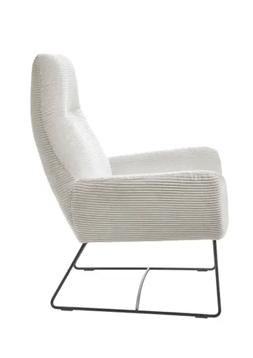 1-Sitzer Sessel - Cord, cremweiss