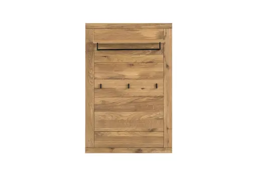 Garderobenpaneel- Eiche, Massiv