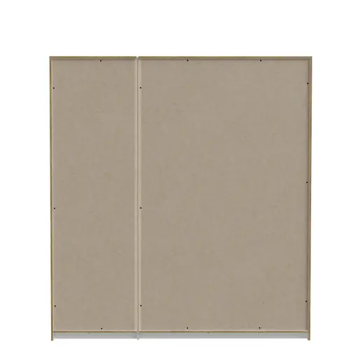 Drehtürenschrank FADI- B ca. 180 cm, Weiß