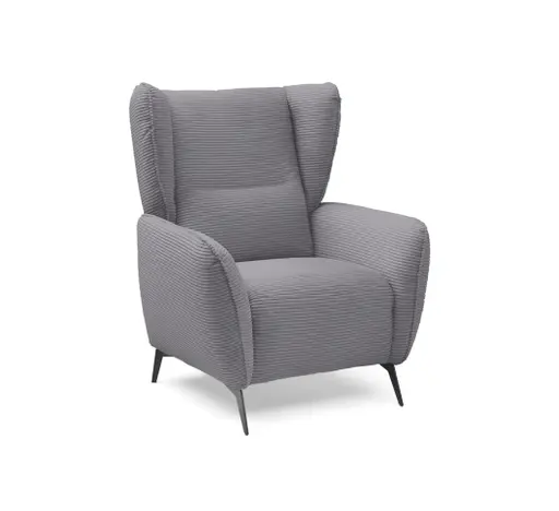 Sessel EILA - Stoff, Dunkelgrau