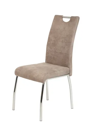 Stuhl - Stoff, Beige