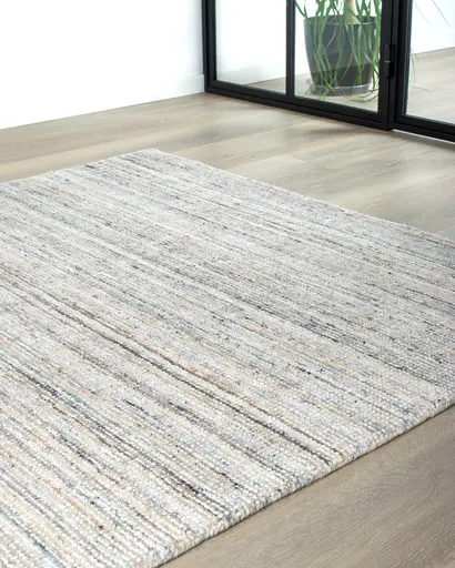 Handwebteppich - BL ca. 200x290 cm, Caramel Mix