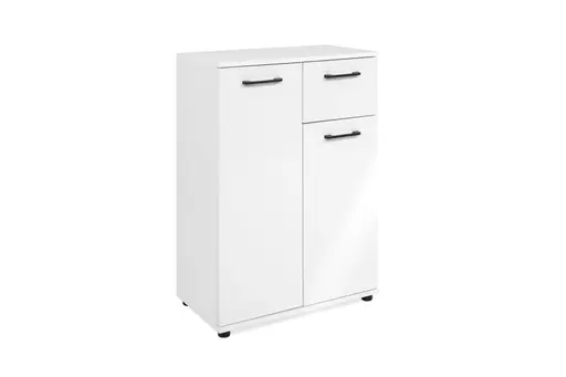 Kommode- B ca. 60 cm, Weiß, Hochglanz