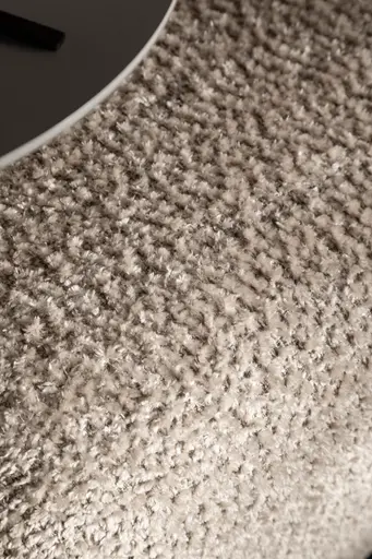 Trapezsofa Motone - Ecke links mit 2-Sitzer, Stoff, Beige