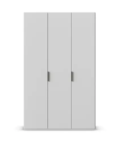 Drehtürenschrank ROVERO- B ca. 135 cm, Hellgrau