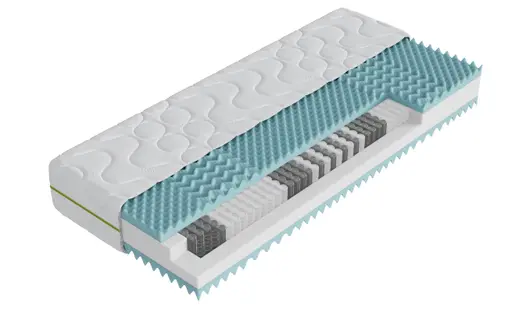 Tonnentaschenfederkernmatratze Natura Alpin TFK 26 PM - 180x200cm, H2 medium