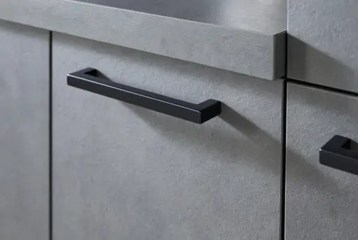 Küchenzeile 52.210 CO 3 523, Beton Schiefergrau Nachbildung