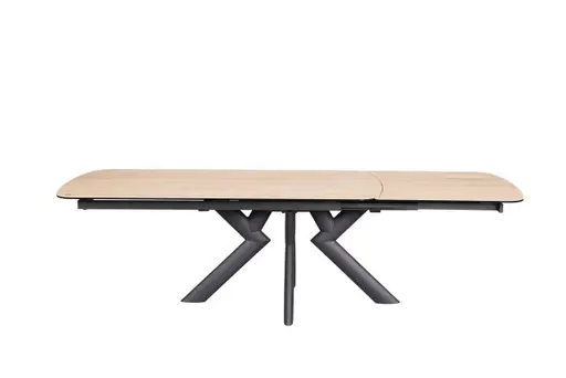 Esstisch MAXIE - ausziehbar, LB ca. 190x98 cm, Glaskeramik