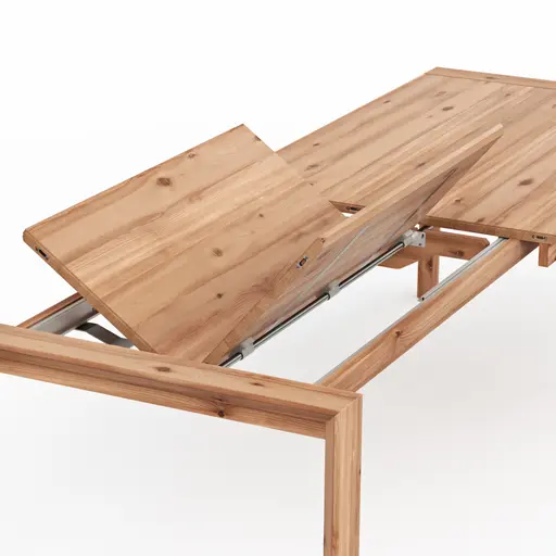 Esstisch Middleton - auziehbar, LB ca. 160x95 cm, Astbuche massiv