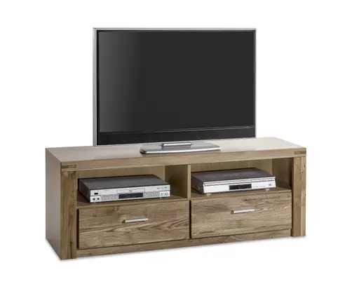 TV-Board - Wildeiche teilmassiv, geölt