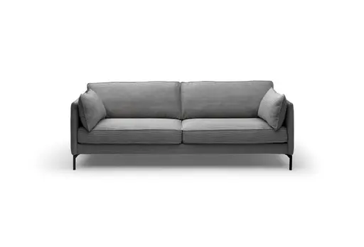 Sofa- 3,5-Sitzer, Stoff, Graphit