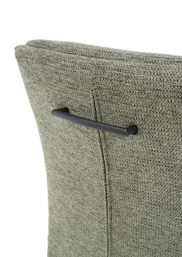 Freischwinger MAGGIE - Stoff, Olive