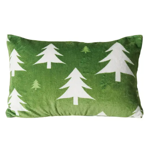 Deko-Kissen - LBH ca. 48x30x12 cm, Grün