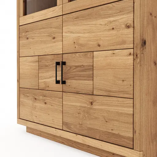 Highboard Hartford - Eiche massiv