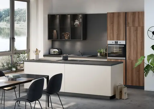 Inselküche 50.100 3 522, Muschelweiß