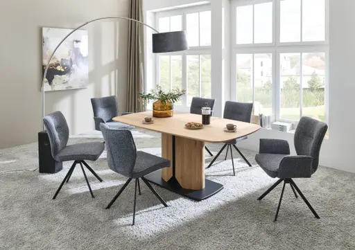 Esstisch - LB ca. 180x100 cm, Eiche massiv