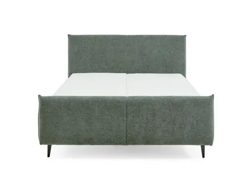 Polsterbett - Liegefläche ca. 160x200 cm, Dunkelgrün