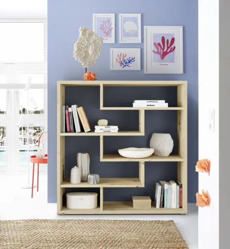 Raumteiler - B ca. 130 cm, Asteiche