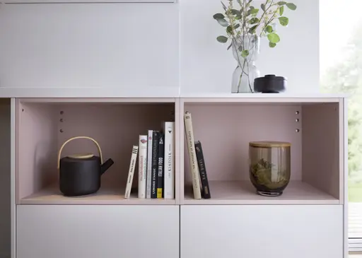 Wohnküche 56.210 CO 4 523, Kristallweiß matt 