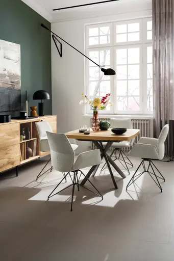 Esstisch - LB ca. 100x100 cm, Eiche