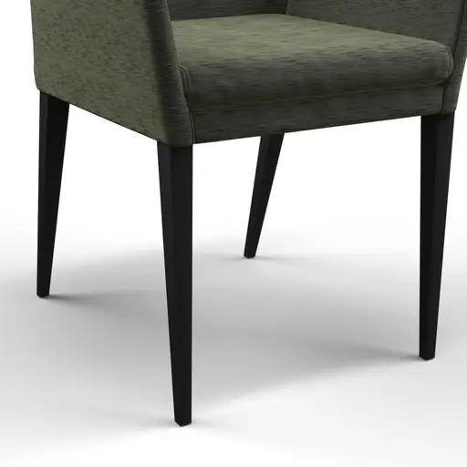 Armlehnstuhl Saragossa - Stoff, Eukalyptus