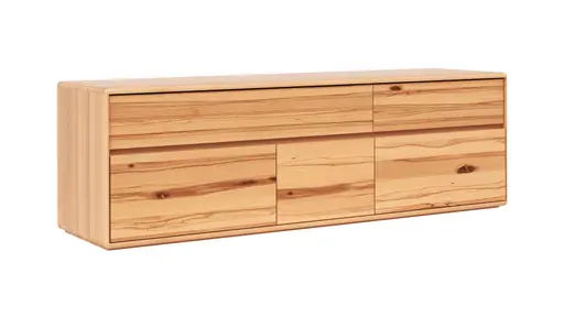 Mediaboard Hillsboro - Buche/Kernbuche natur, geölt