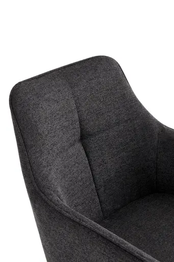 Armlehnstuhl - Stoff, Anthrazit